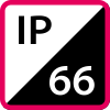 Degree of protection (IP66)